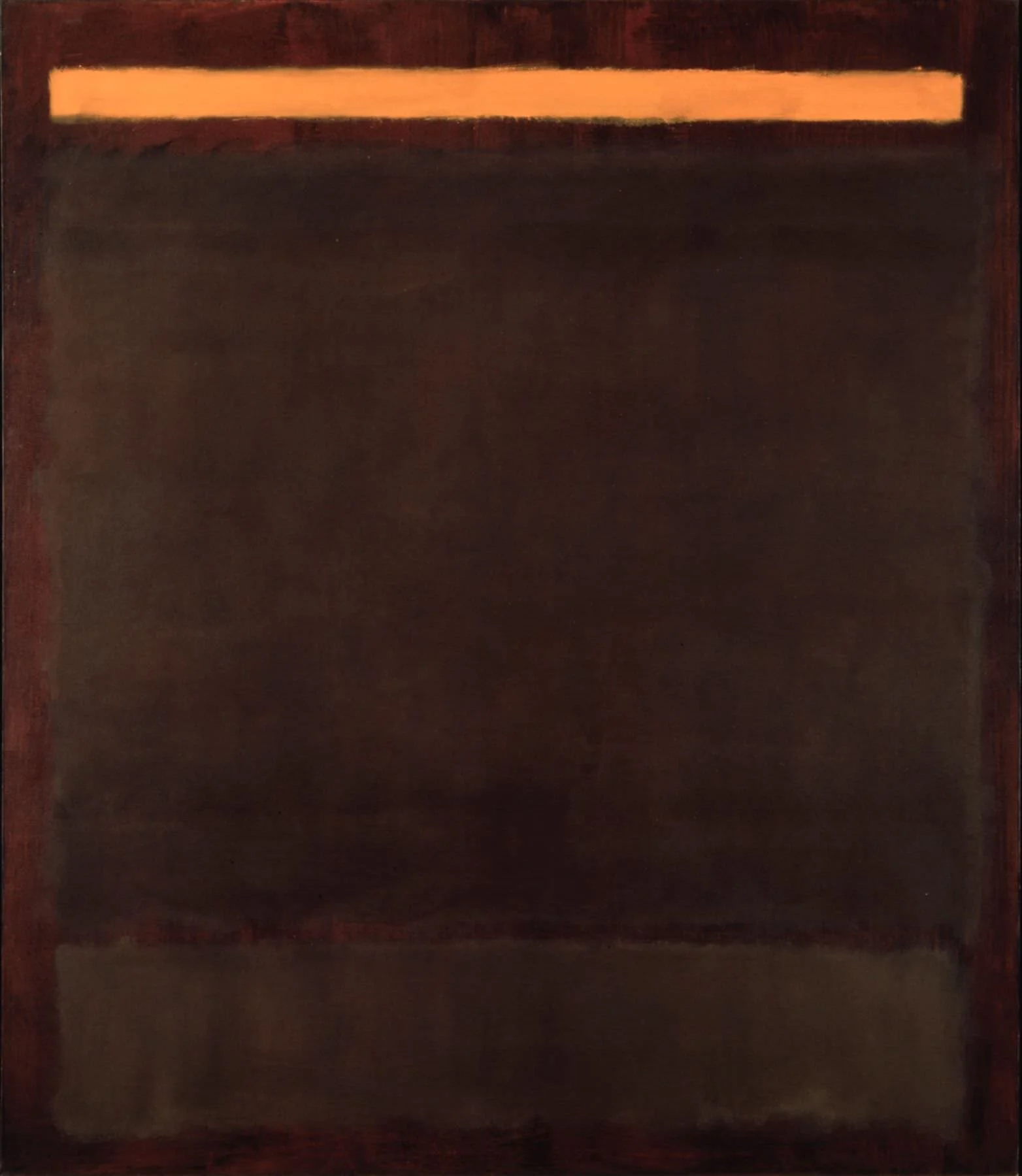 Mark Rothko (Markus Rothkowitz; Dvinsk, Lettonia 1903-New York 1970), No. 2, 1963, olio, acrilico, colla su tela,cm 203,8 x 175,6.Minneapolis, Walker Art Center.Dono Mark Rothko Foundation, Inc., 1985© 1998 Kate Rothko Prizel &amp; Christopher Rothko / ARS,New York