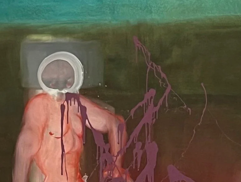 Un uomo ha spruzzato vernice su "Fuck Abstration" la contestatissima opera Miriam Cahn al Palais de Tokyo di Parigi