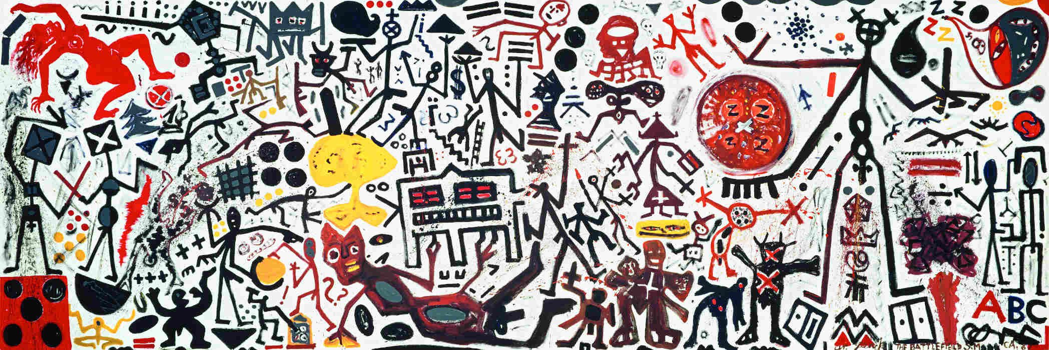 A.R. Penck l'artista che veniva dalla DDR, ammirato da Haring e Baquiat