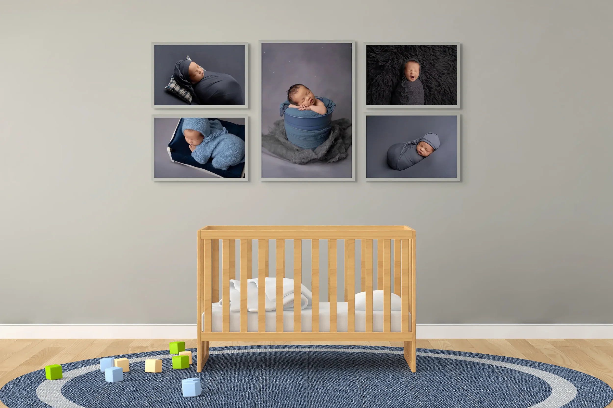 How to Create A Nursery Gallery Wall