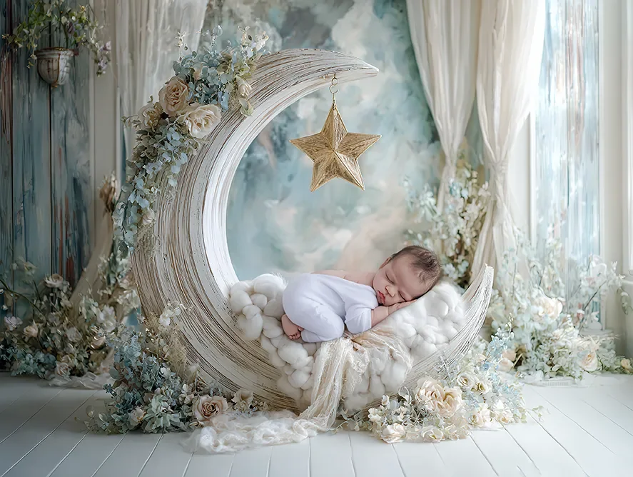 Safe studio newborn photography Glendale, CA