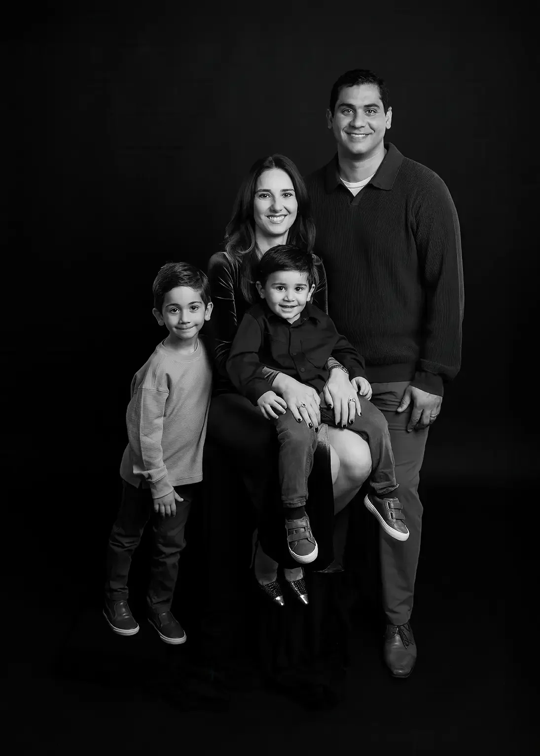 What Is the Best Time of Day for Family Christmas Pictures?