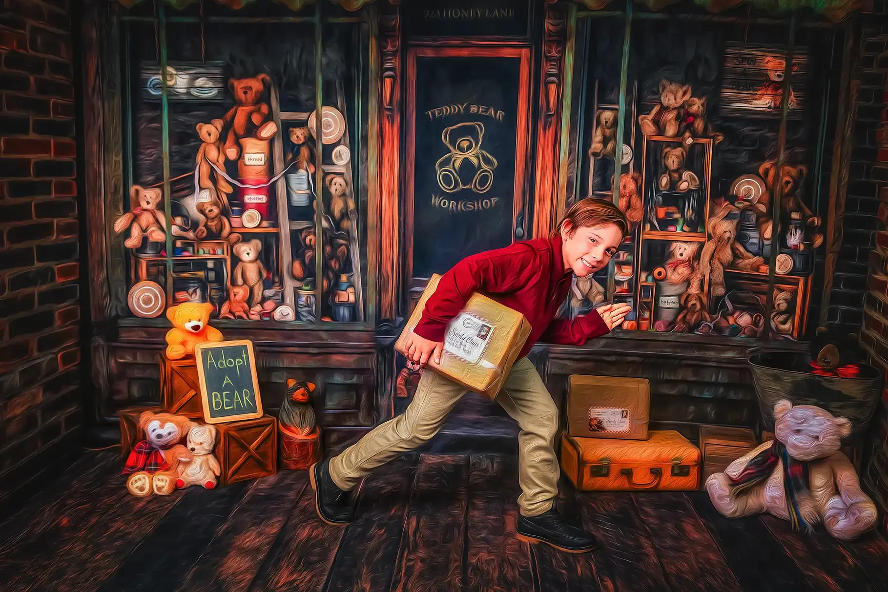 Christmas Photos for Kids in Los Angeles