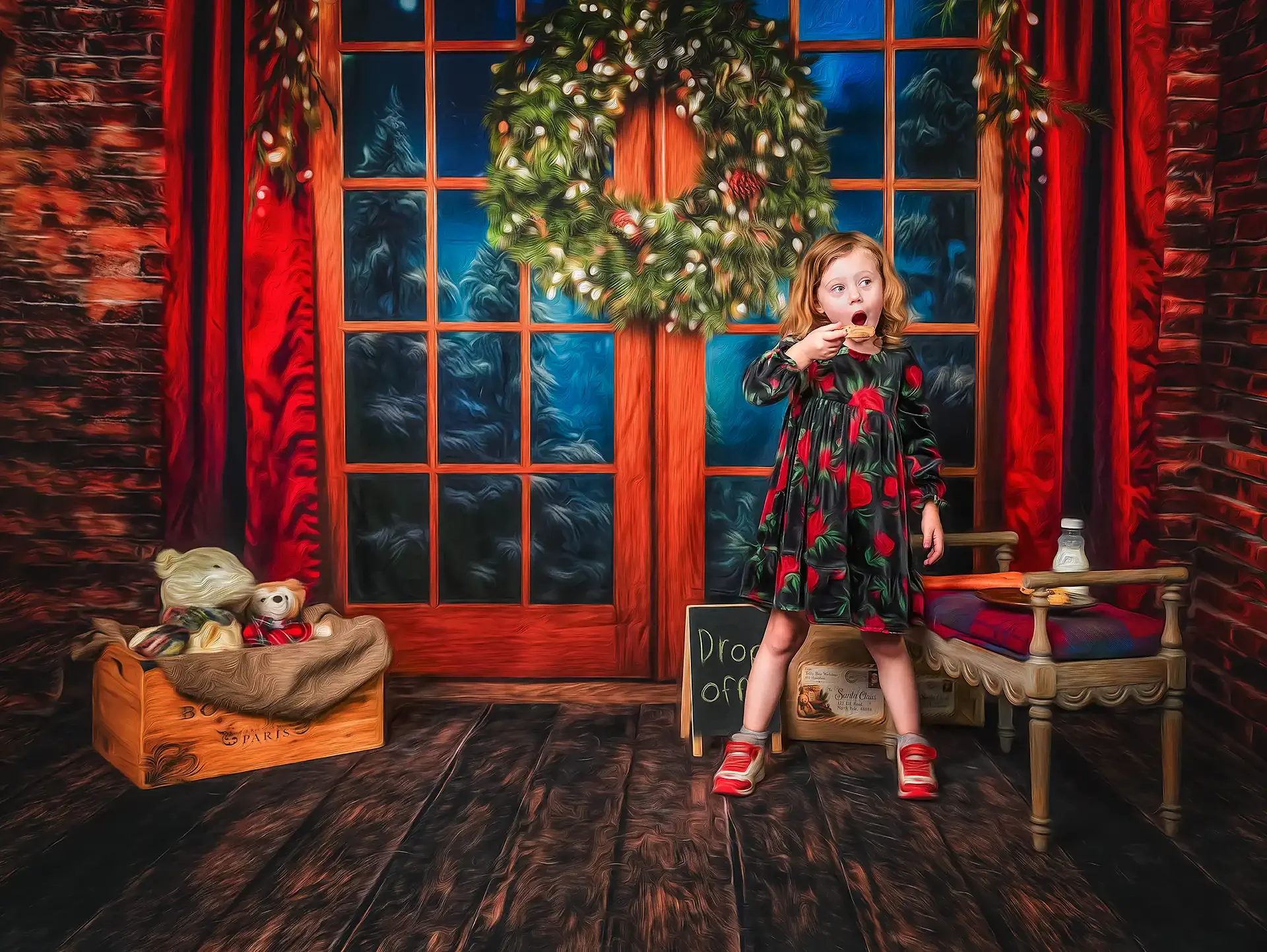 Imaginative Holiday Photos for Kids in Los Angeles