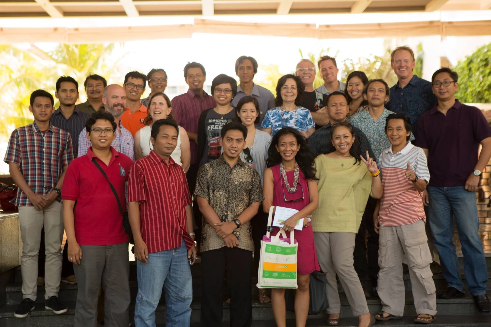 Colleagues from The Nature Conservancy. 