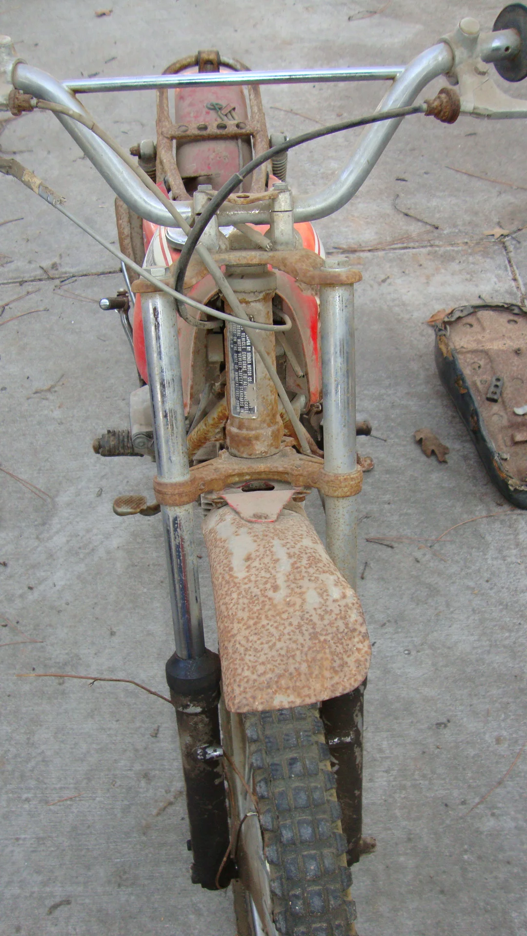 I always look for something so far gone that it makes it easier to justify cutting it up. This thing had been ridden hard and put up wet. It was in the same family and came with original title. The grandson of the original owner sold it to me and told me three generations of family had used it…hard.
