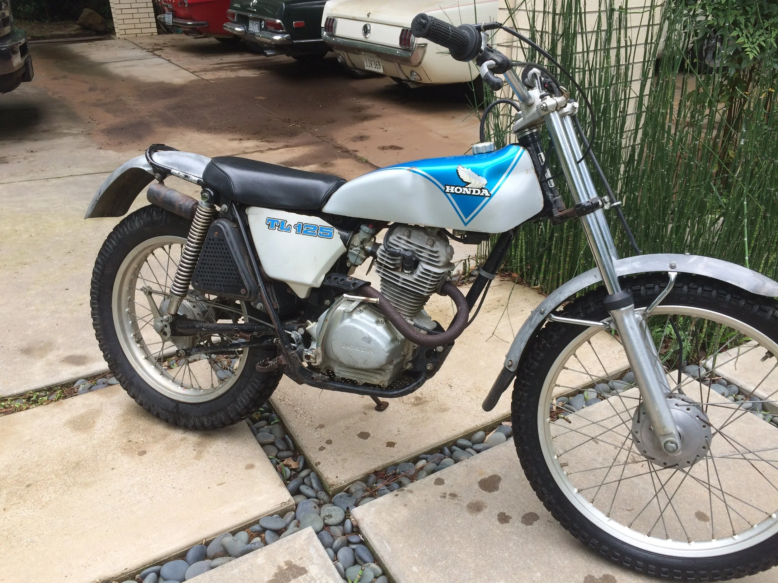  Honda TL125 that was revived. 