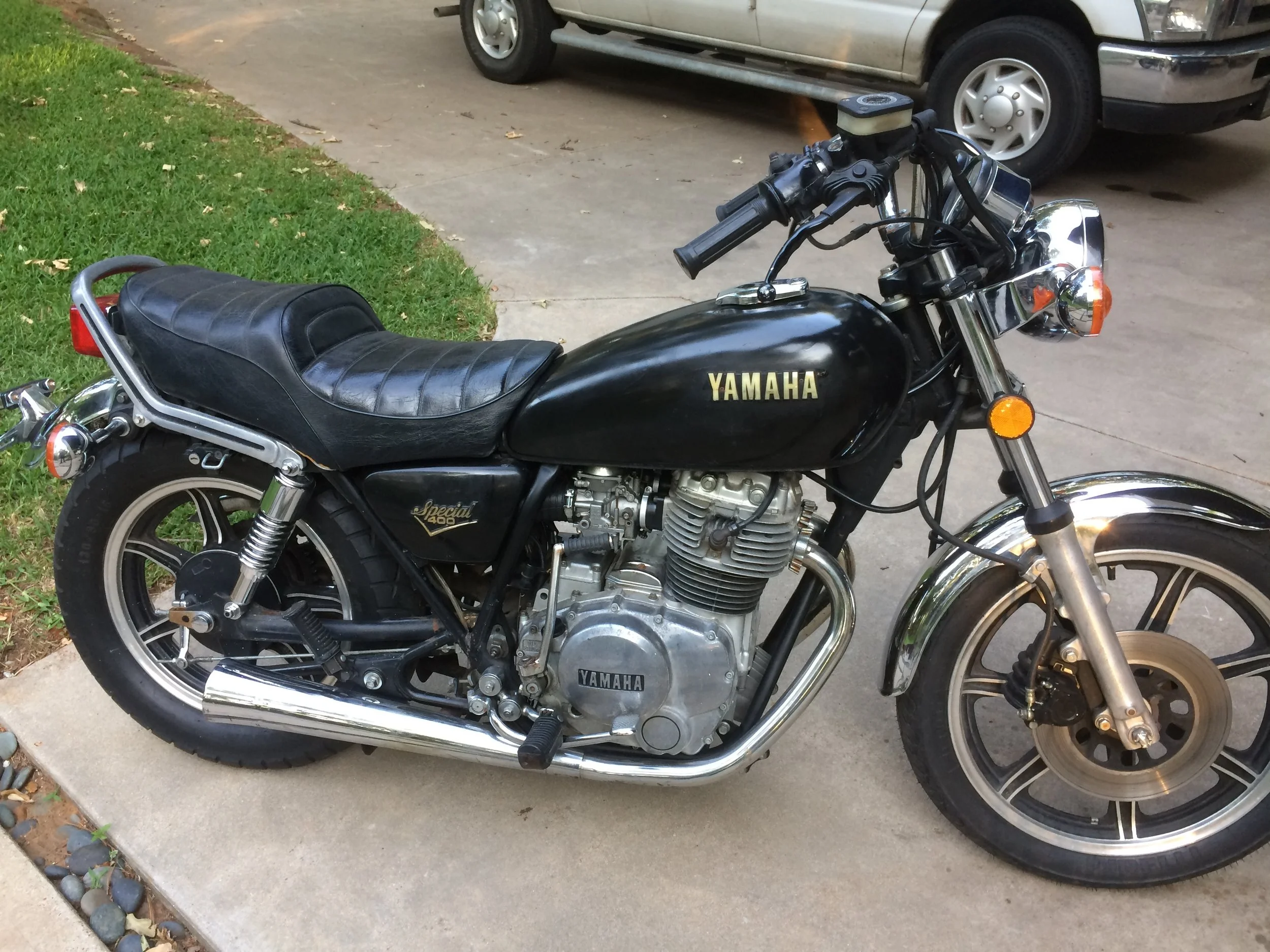  Yamaha XS400 that had a major revival. 