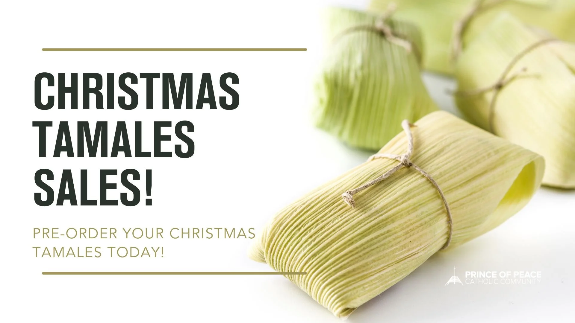 Tamale Sales — Prince of Peace Plano