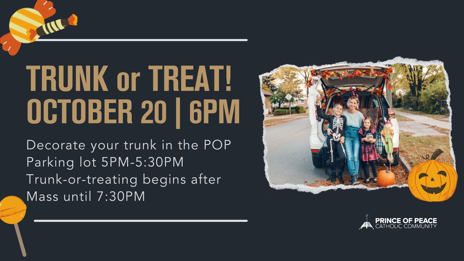 Trunk or Treat — Prince of Peace Plano
