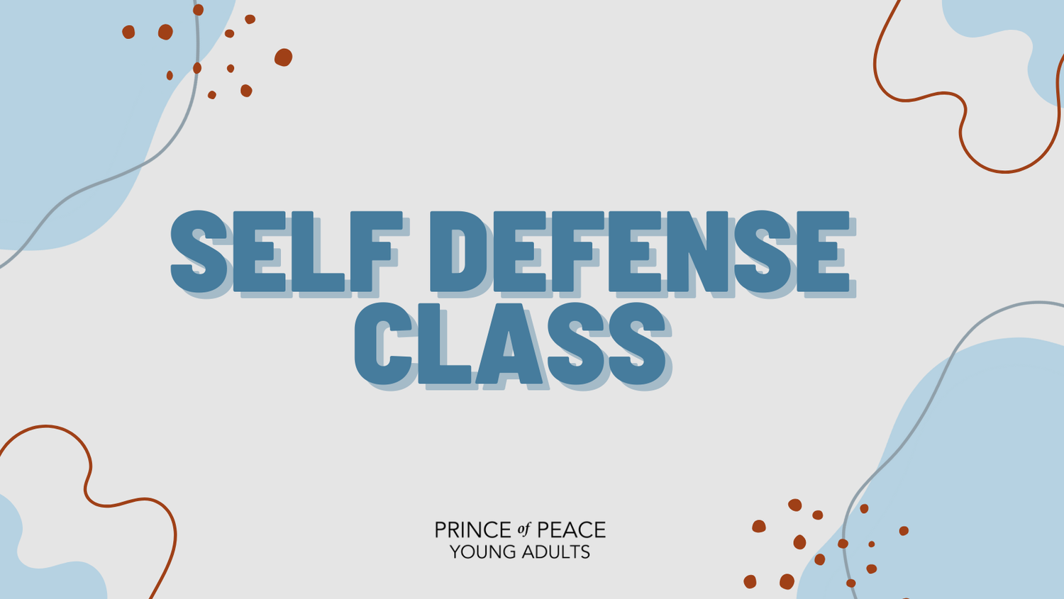 Young Adult Self Defense Class — Prince of Peace Plano