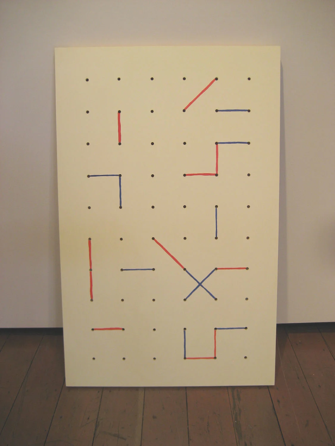Pegboard painting