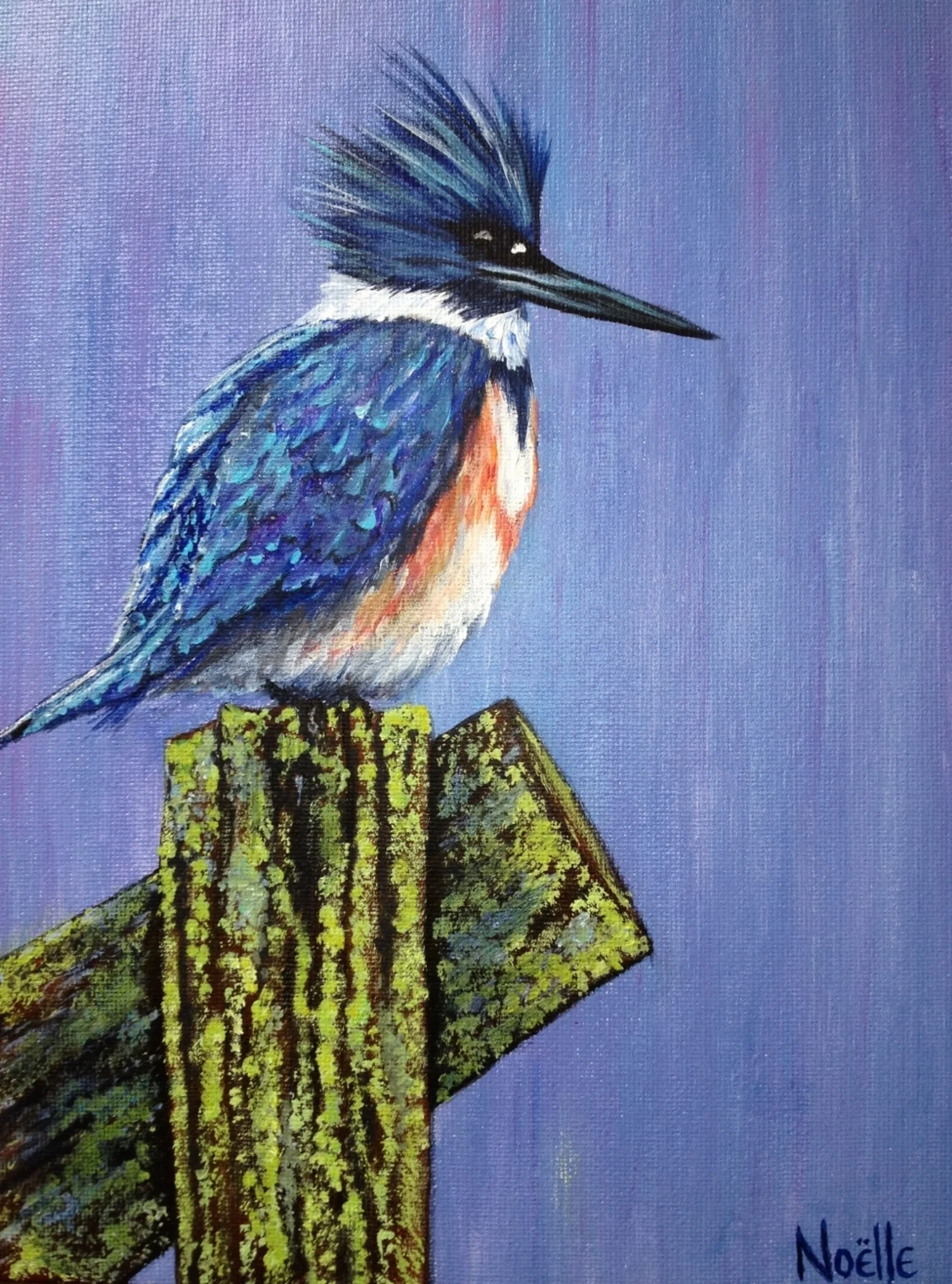 #1047 - The King 12 x 16