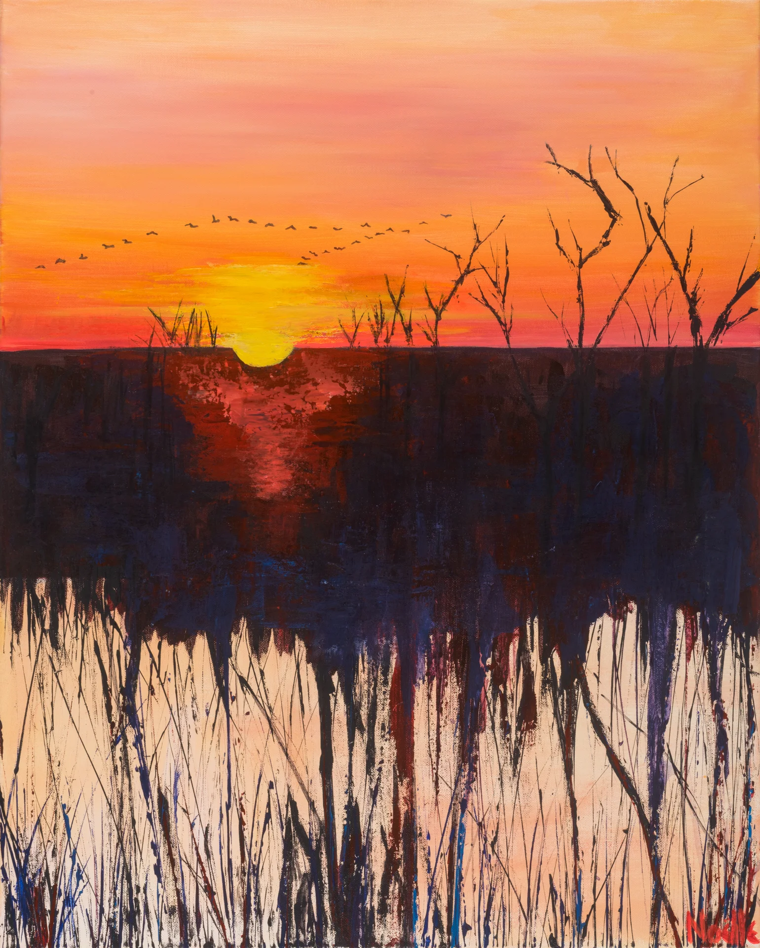 #1107 - New Year's Sunset