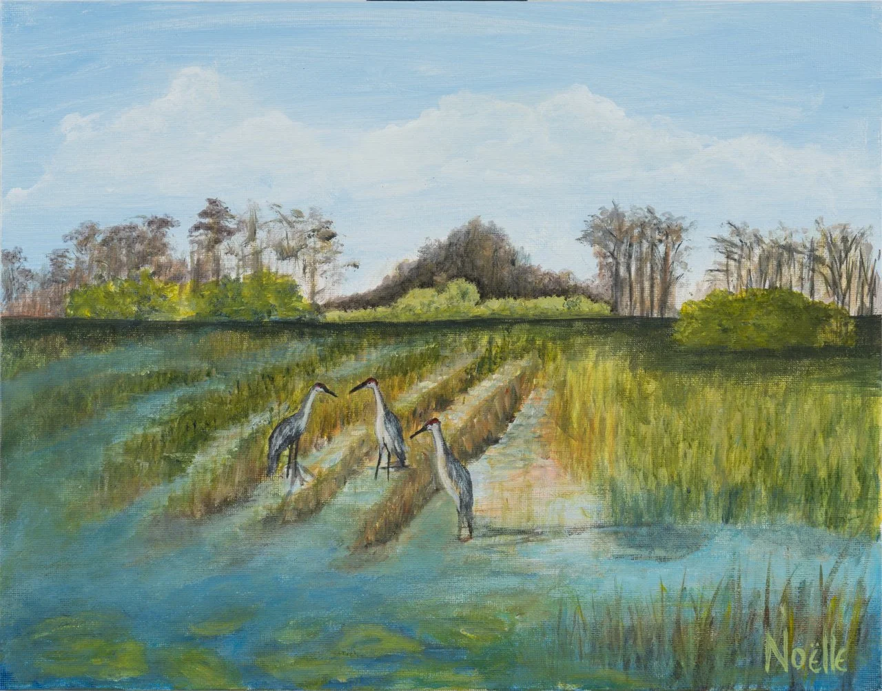 #1300 - Everglades Day 2022 - plein air