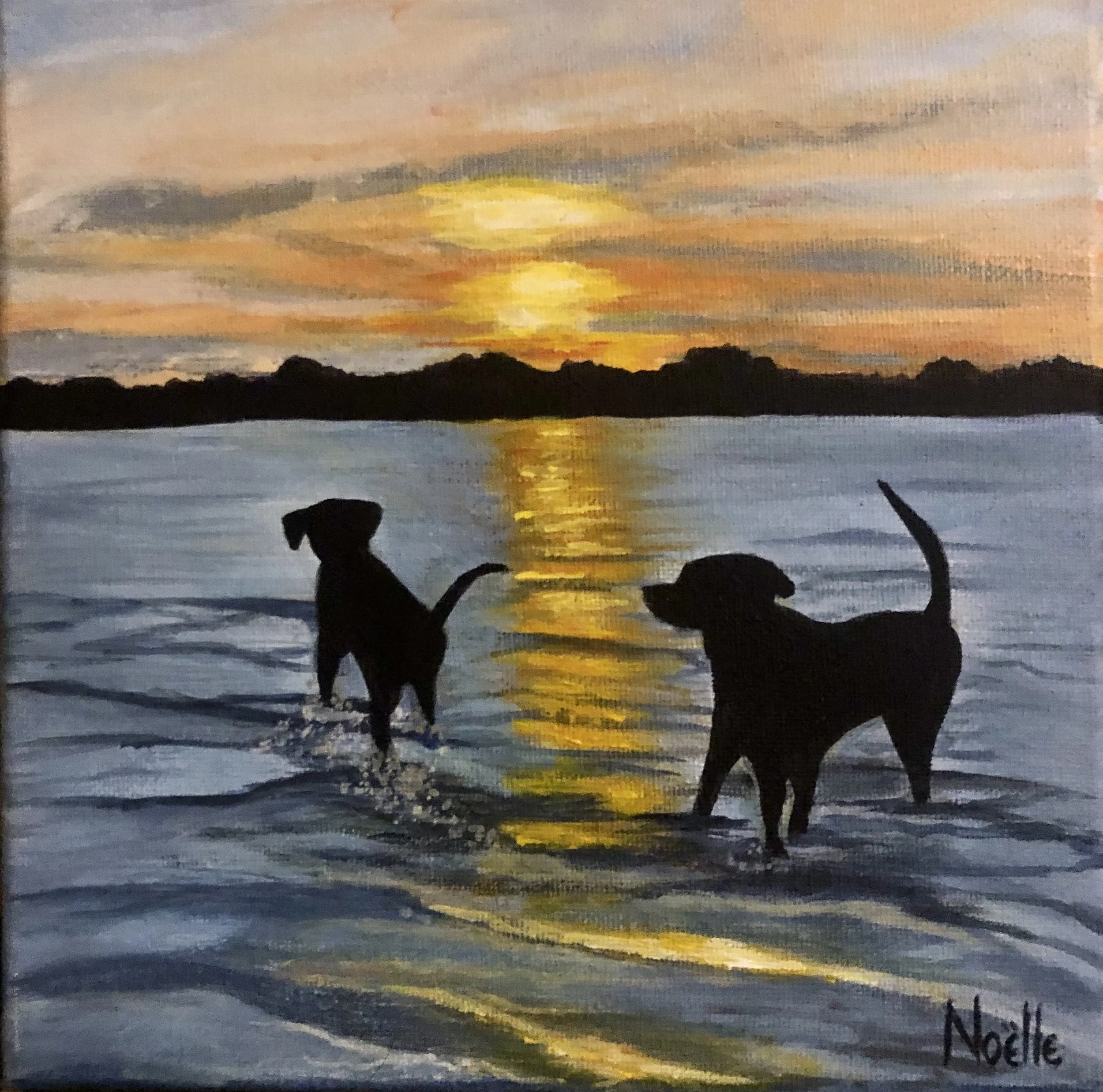 Sebastian Sandbar Sunset