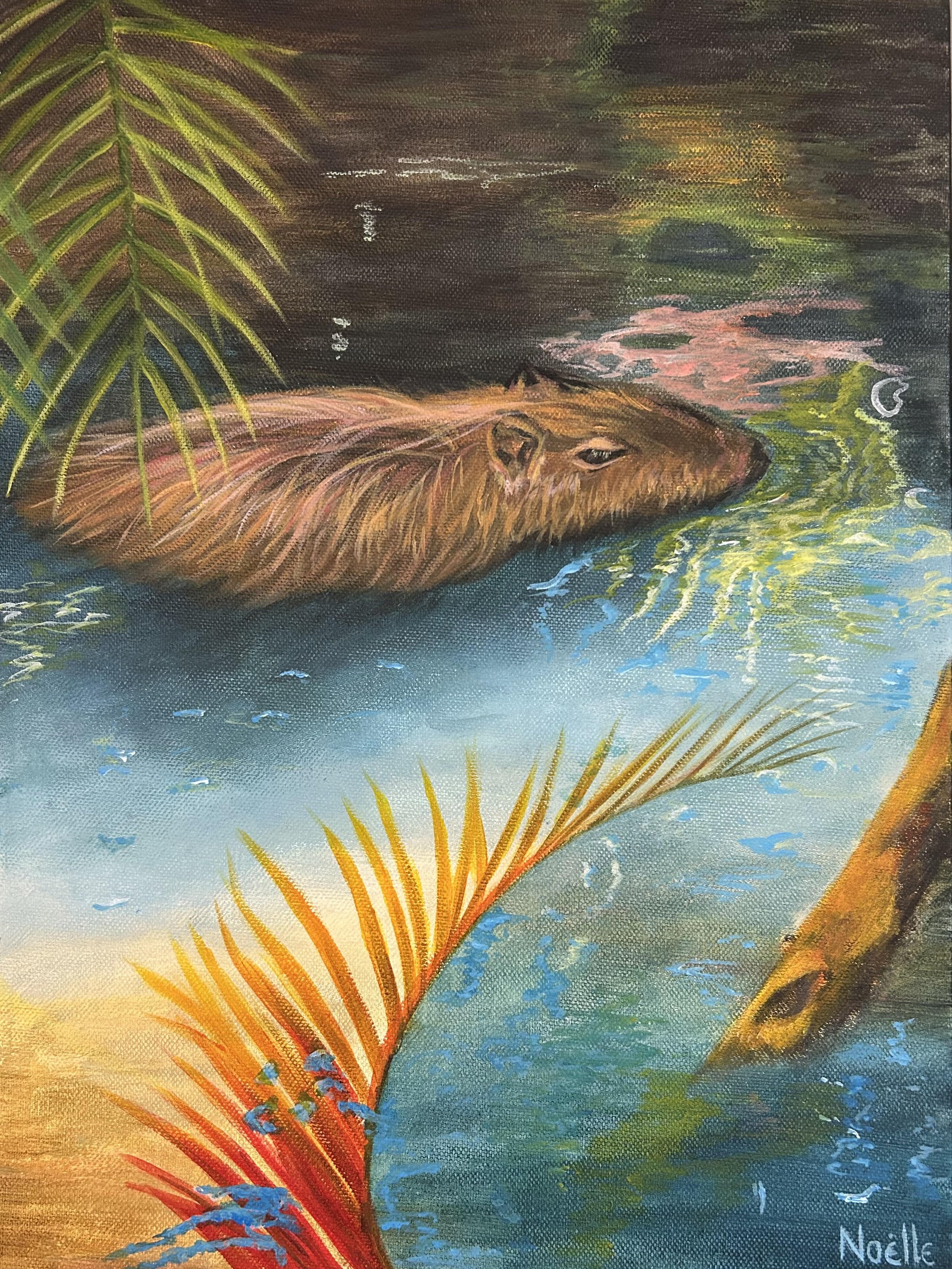 #1340  - Capybara Dreaming