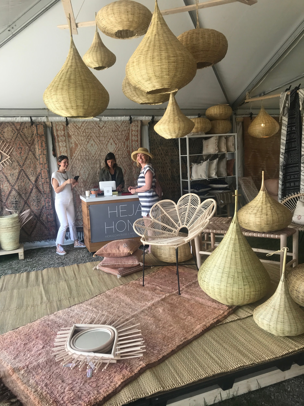 (The Heja Home tent at Brimfield)