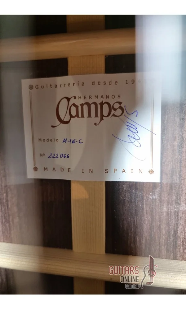 Camps CL-18 - Advanced Study Guitar - Guitarsonline.com.au