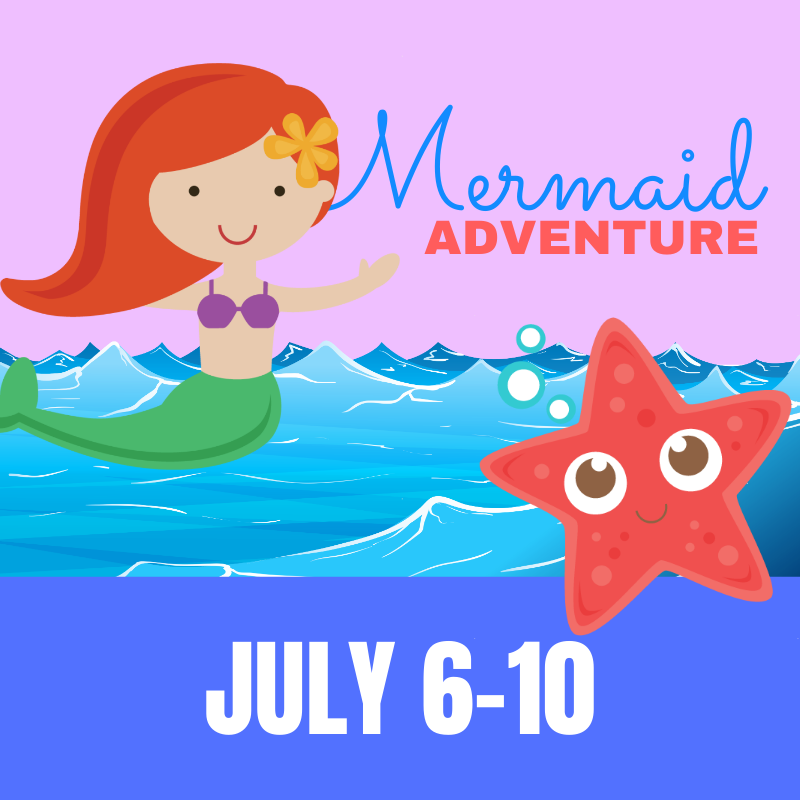  Join us on an underwater adventure. Dance your way through the week with a mermaid themed week of fun! Spend your days with dance classes, story time, craft activities, and more. Dancers will finish camp with a free final performance for family and 