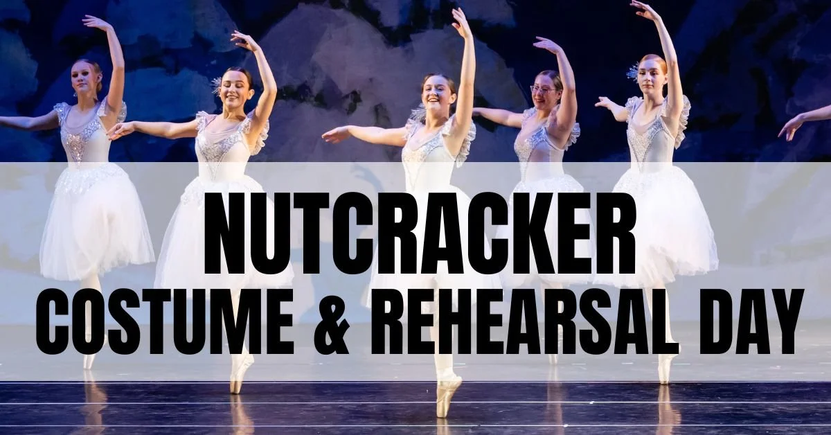 Nutcracker Rehearsals for Foundations Dancers (ages 8+)
