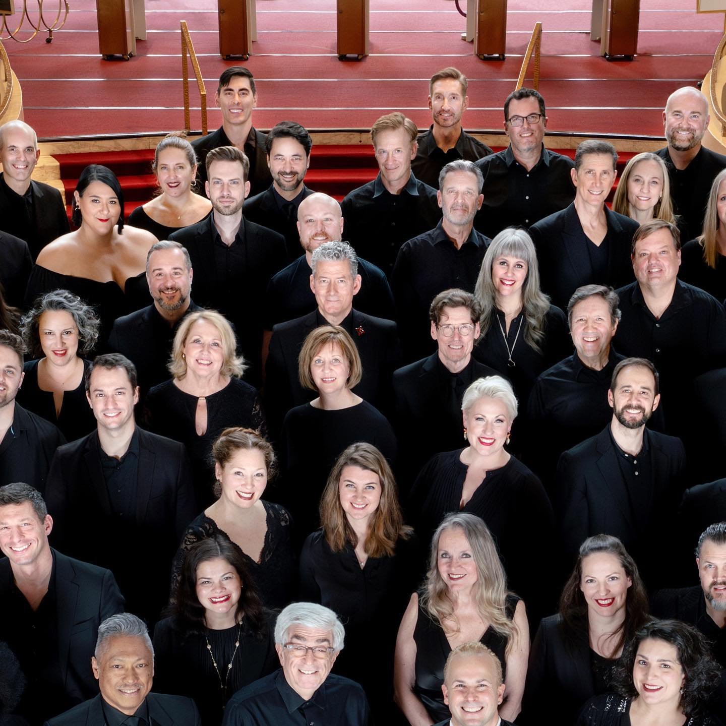 We unveil a new portrait today of the current full-time Met Opera Chorus with Maestro #DonaldPalumbo and @metopera Music Director Maestro @nezetseguin! You can see the entire shot by looking at our profile page. 📸 by @jennifertaylorphotography / Met