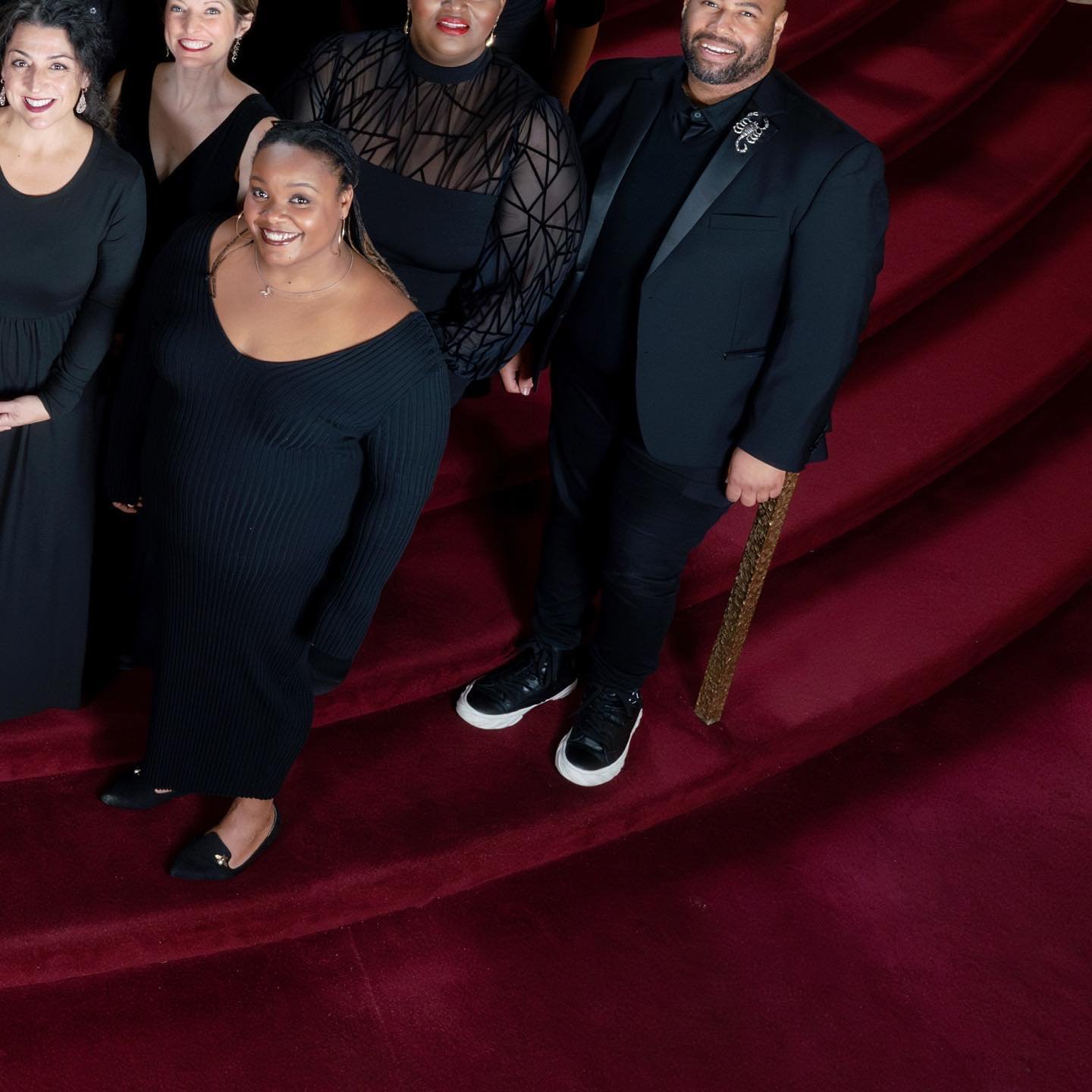 We unveil a new portrait today of the current full-time Met Opera Chorus with Maestro #DonaldPalumbo and @metopera Music Director Maestro @nezetseguin! You can see the entire shot by looking at our profile page. 📸 by @jennifertaylorphotography / Met