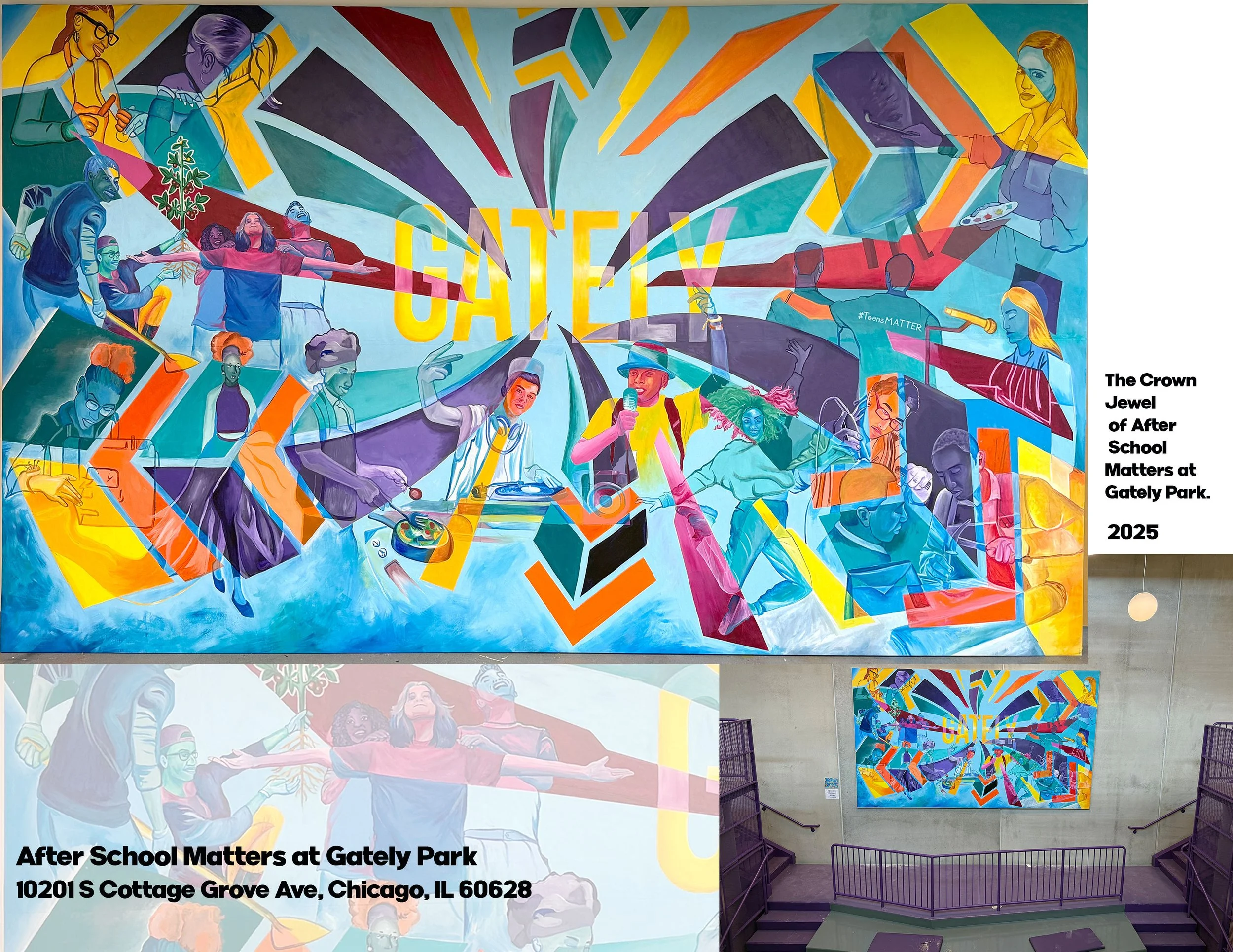 After School Matters Gately Mural