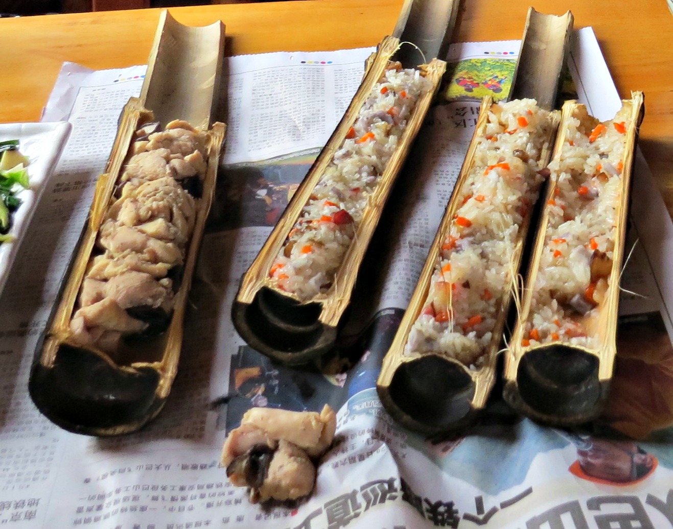 Bamboo Chicken and Rice