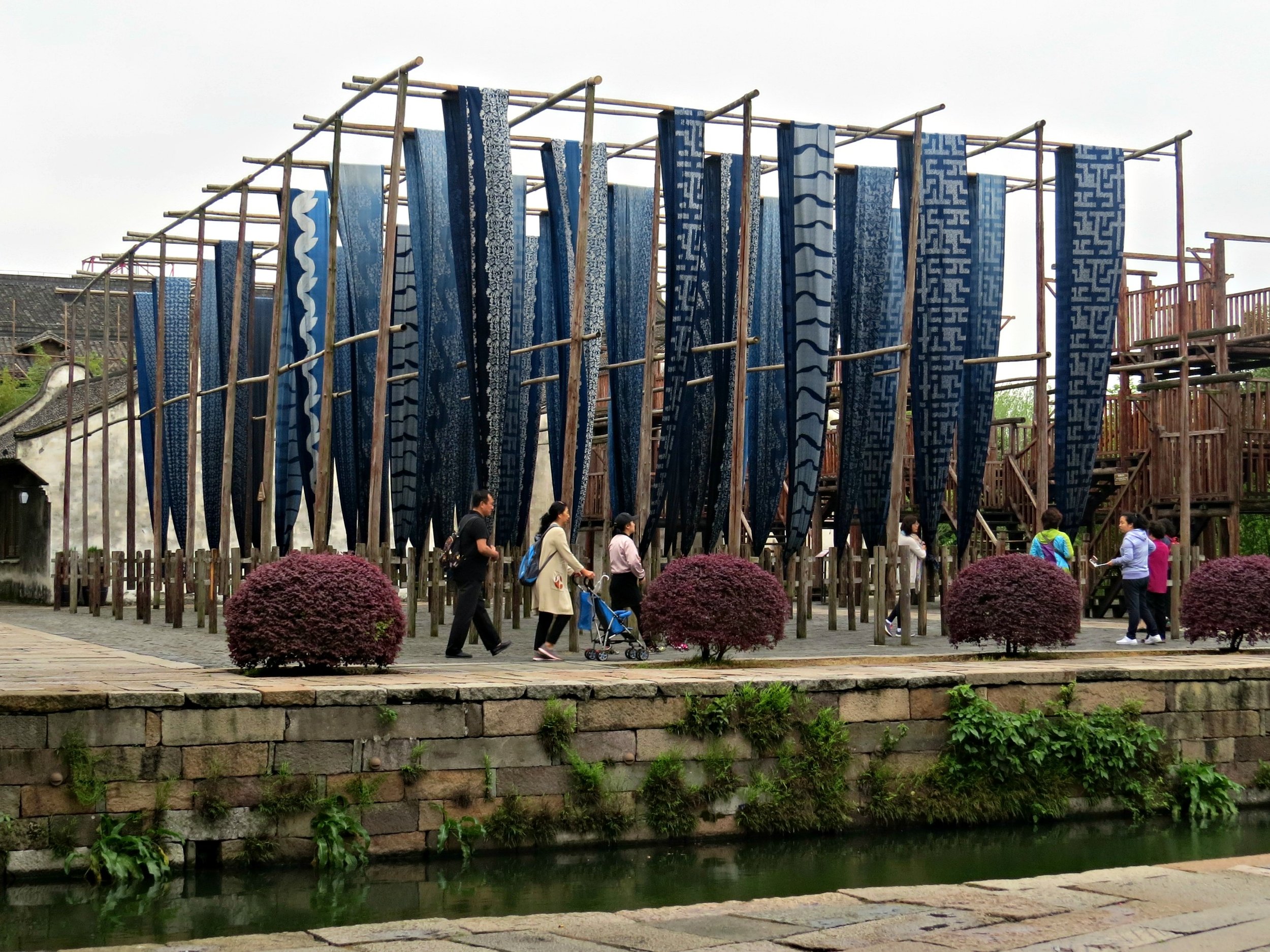 Indigo Dying Workshop in Wuzhen