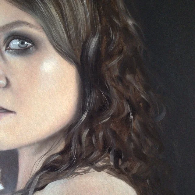 (Close up) Work in progress for &nbsp;for the Anomie Belle album release show at Modern Eden opening August 5th. See my events page for more details.