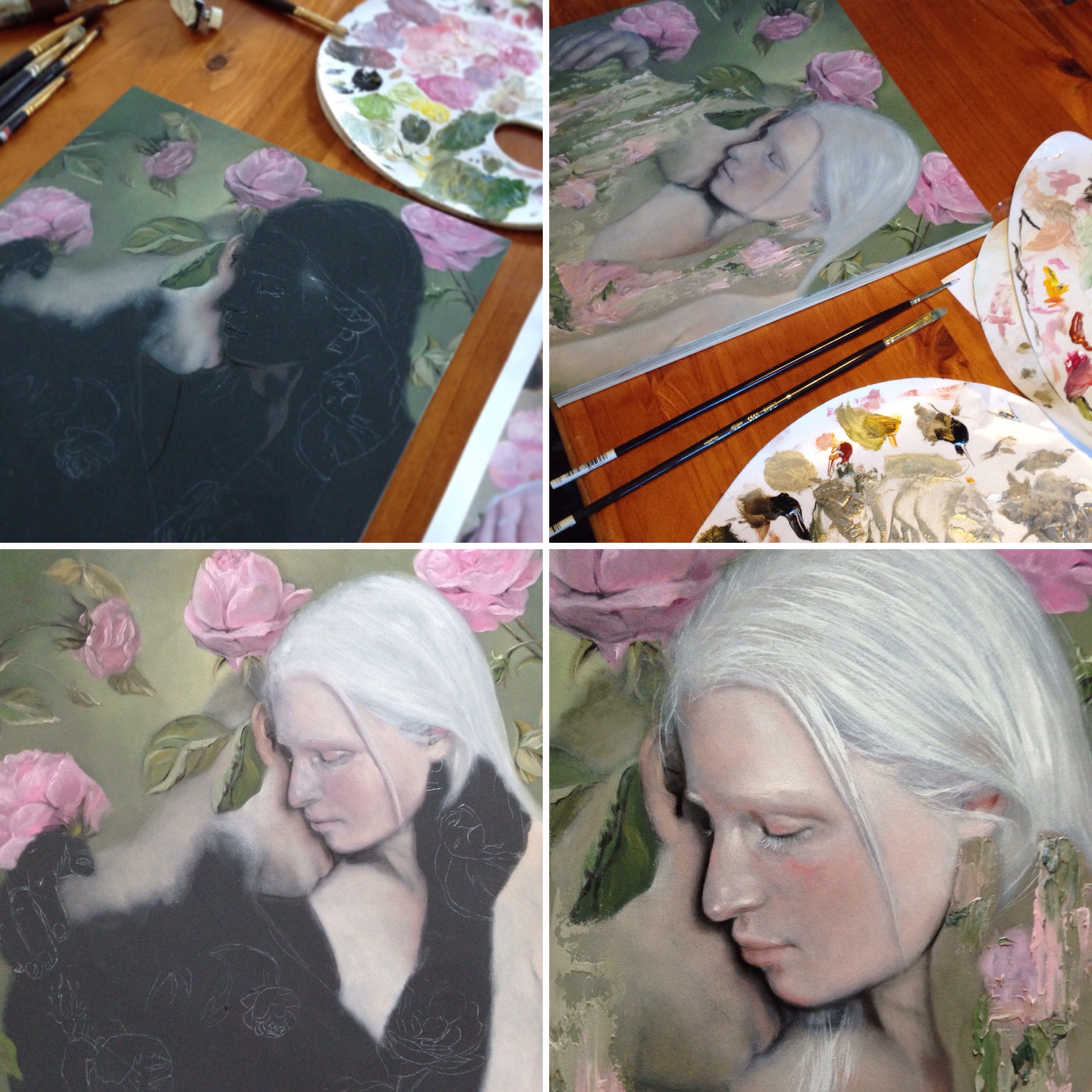 Work in progress shots of my piece. For sales enquiries please contact Thinkspace