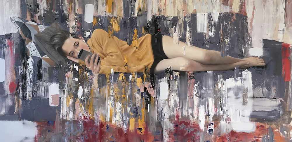 The Lost Generation 2018 oil on canvas 900 x 1800mm unframed NZ$6500 SOLD