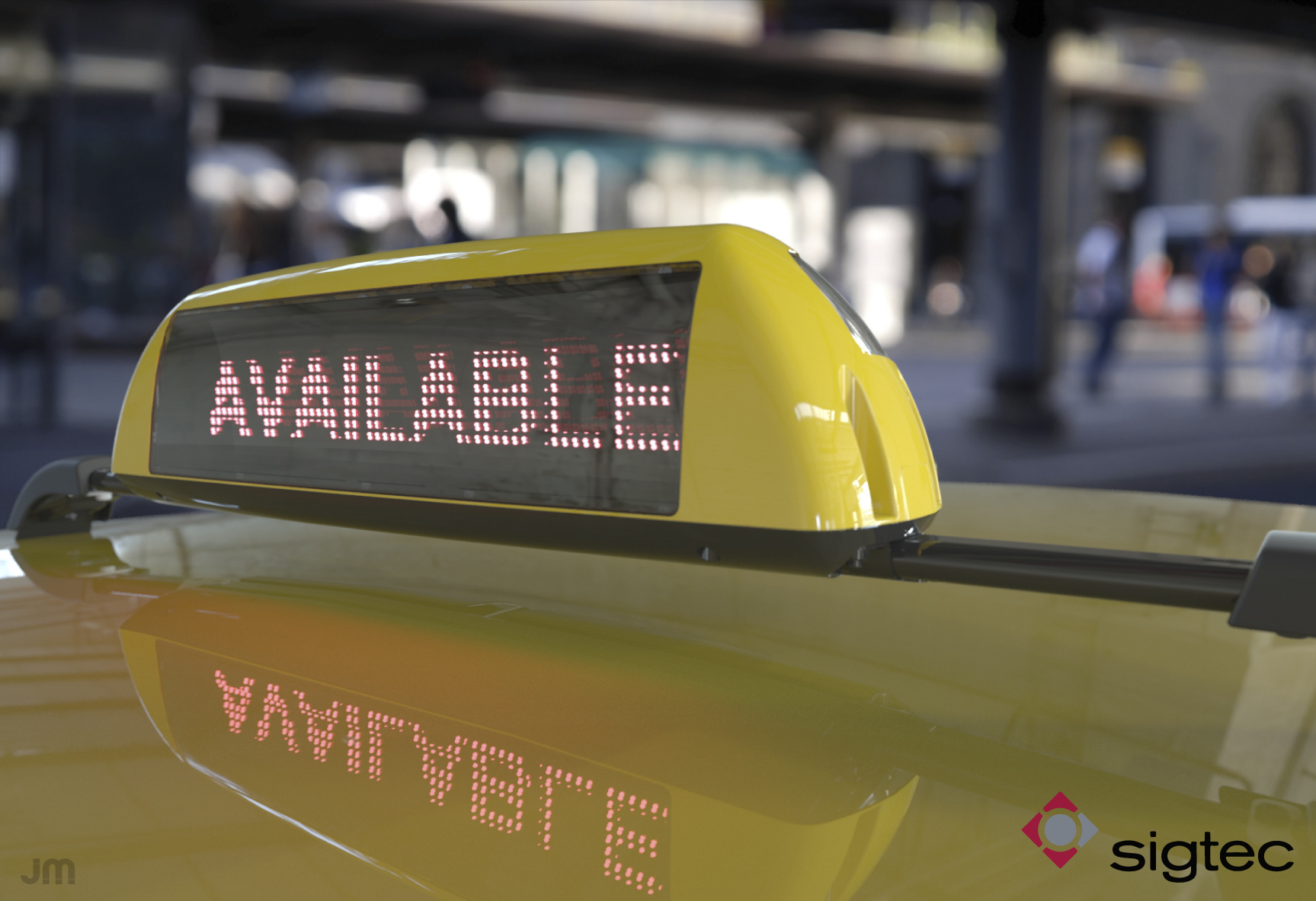  Taxi sign, Designed at UNO Australia Pty Ltd for Sigtec 