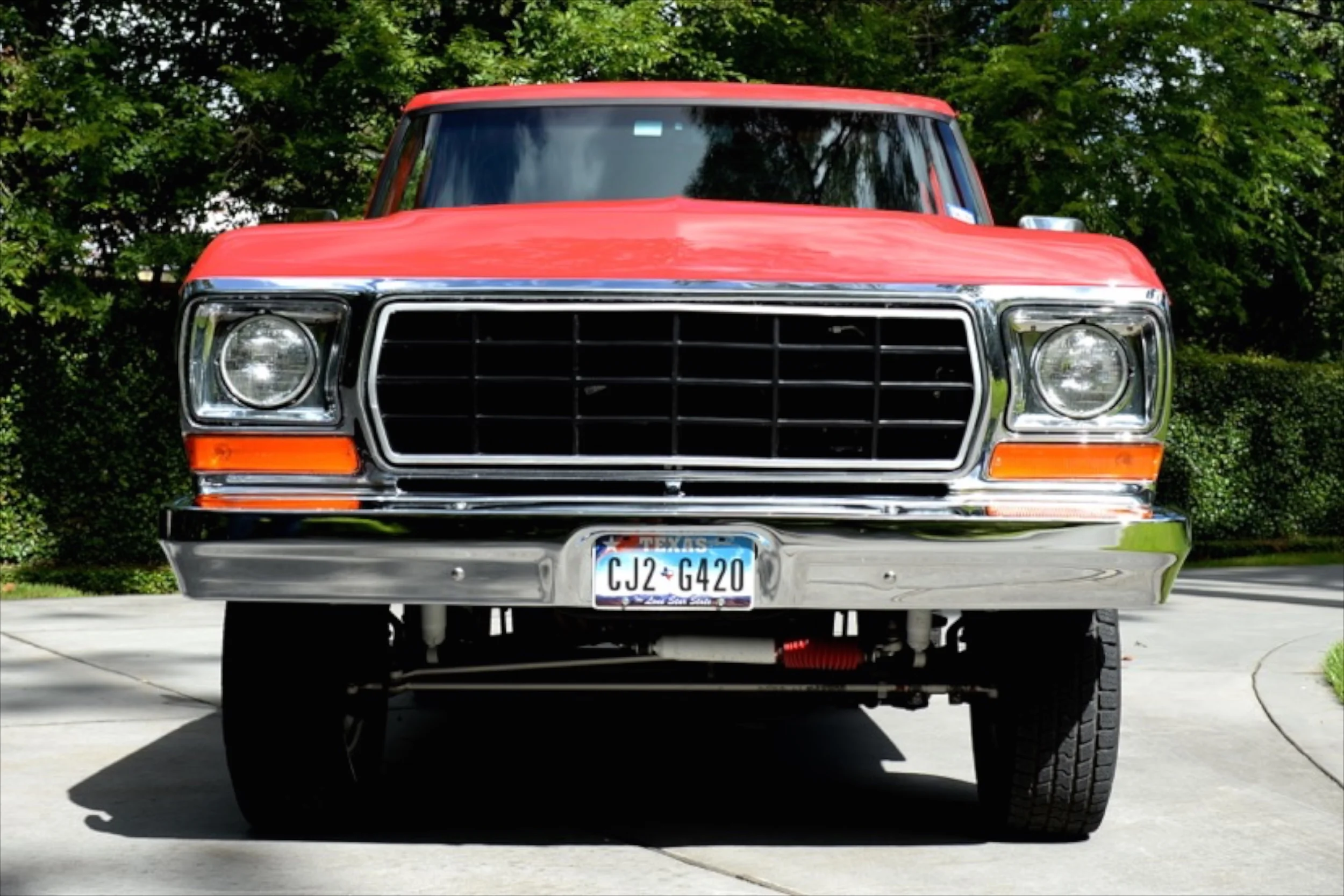 1978 Bronco restored by Classic Cars of Houston