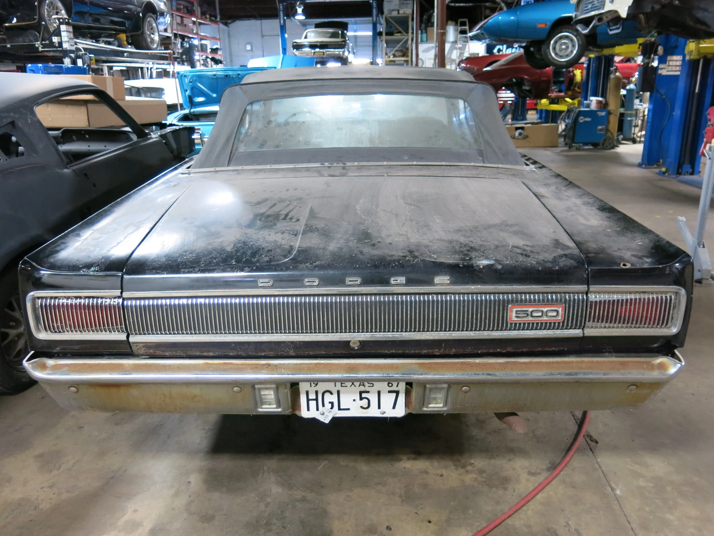 1967 Dodge Coronet restored by Classic Cars of Houston