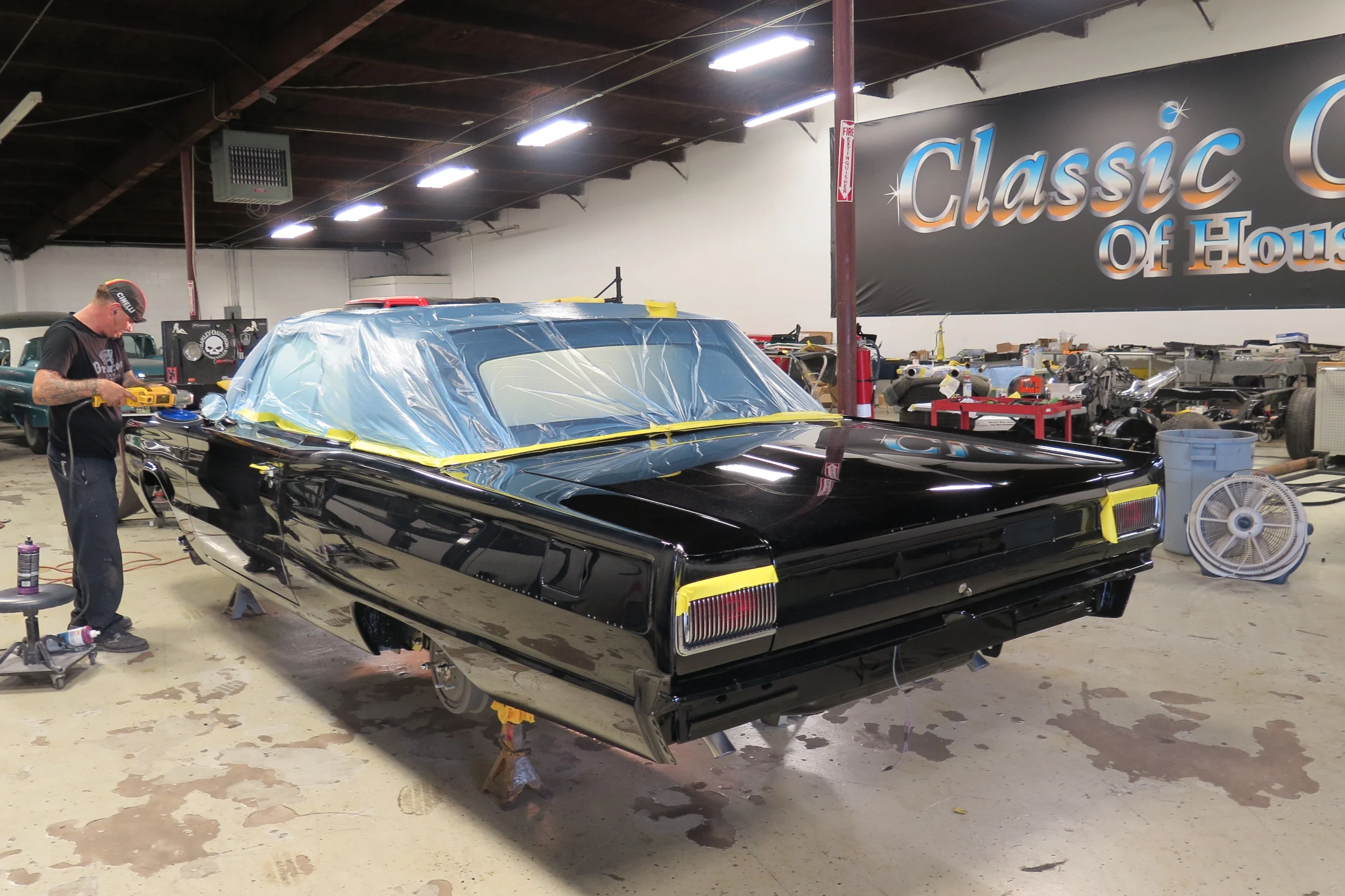 1967 Dodge Coronet restored by Classic Cars of Houston