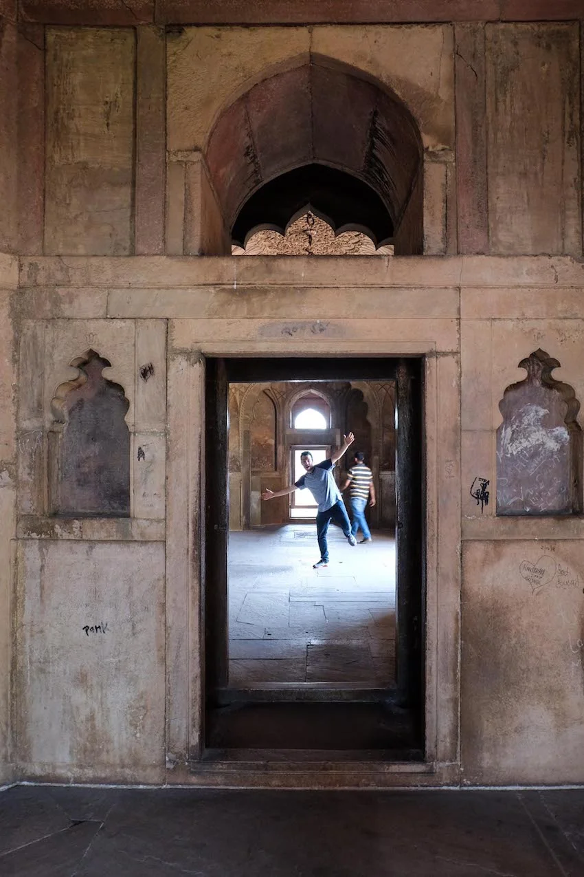 Enjoying Safdarujung's Tomb?