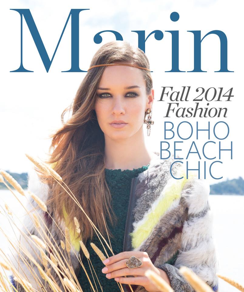 J'Amy Tarr Outerwear in Marin Magazine's September Issue