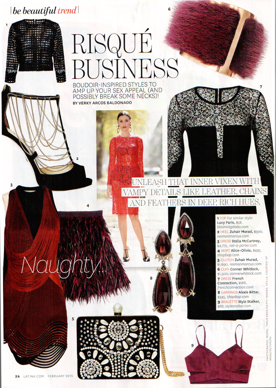 Conner Whitlock in Latina Magazine's September Issue