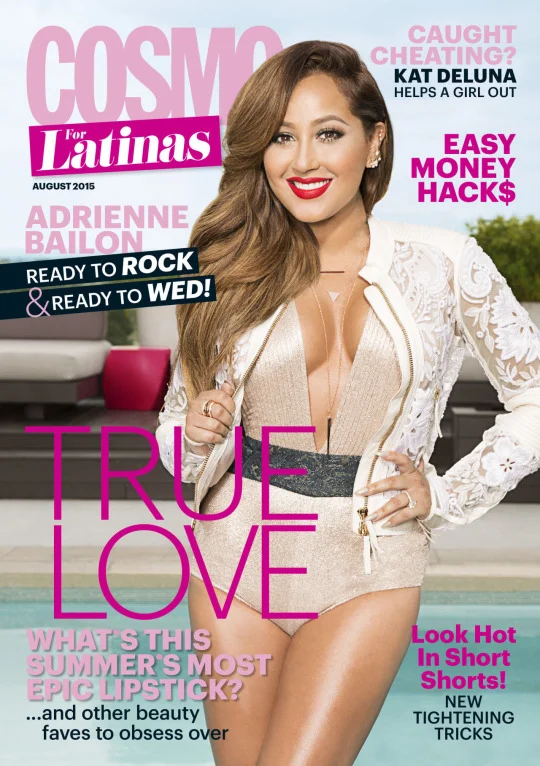 Evgenia Lingerie in Cosmo for Latinas August 2015 Issue