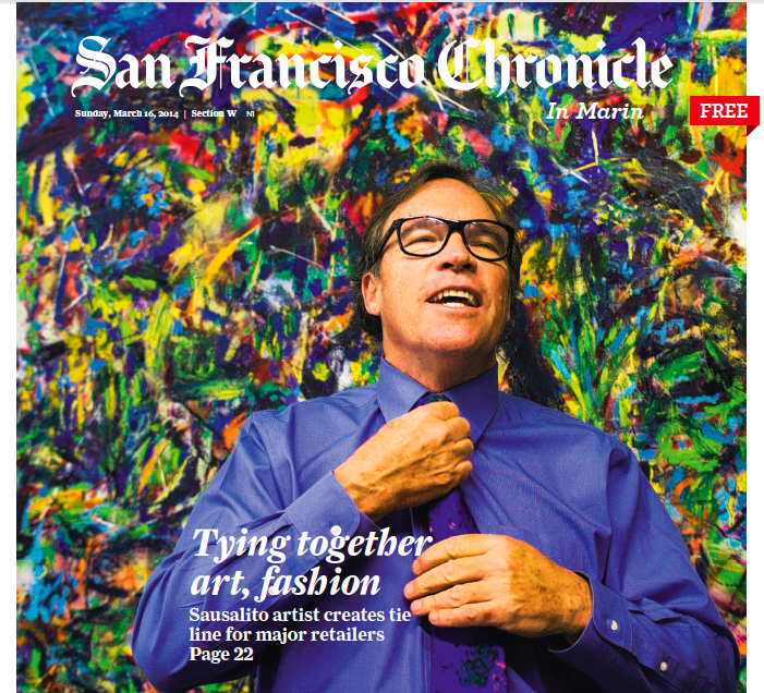Planet Freddo on the Cover of the San Francisco Chronicle Marin Section