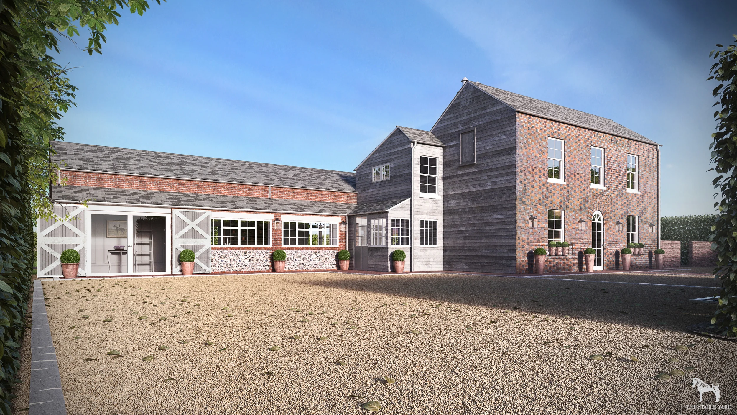 Ham Exteriors Front View