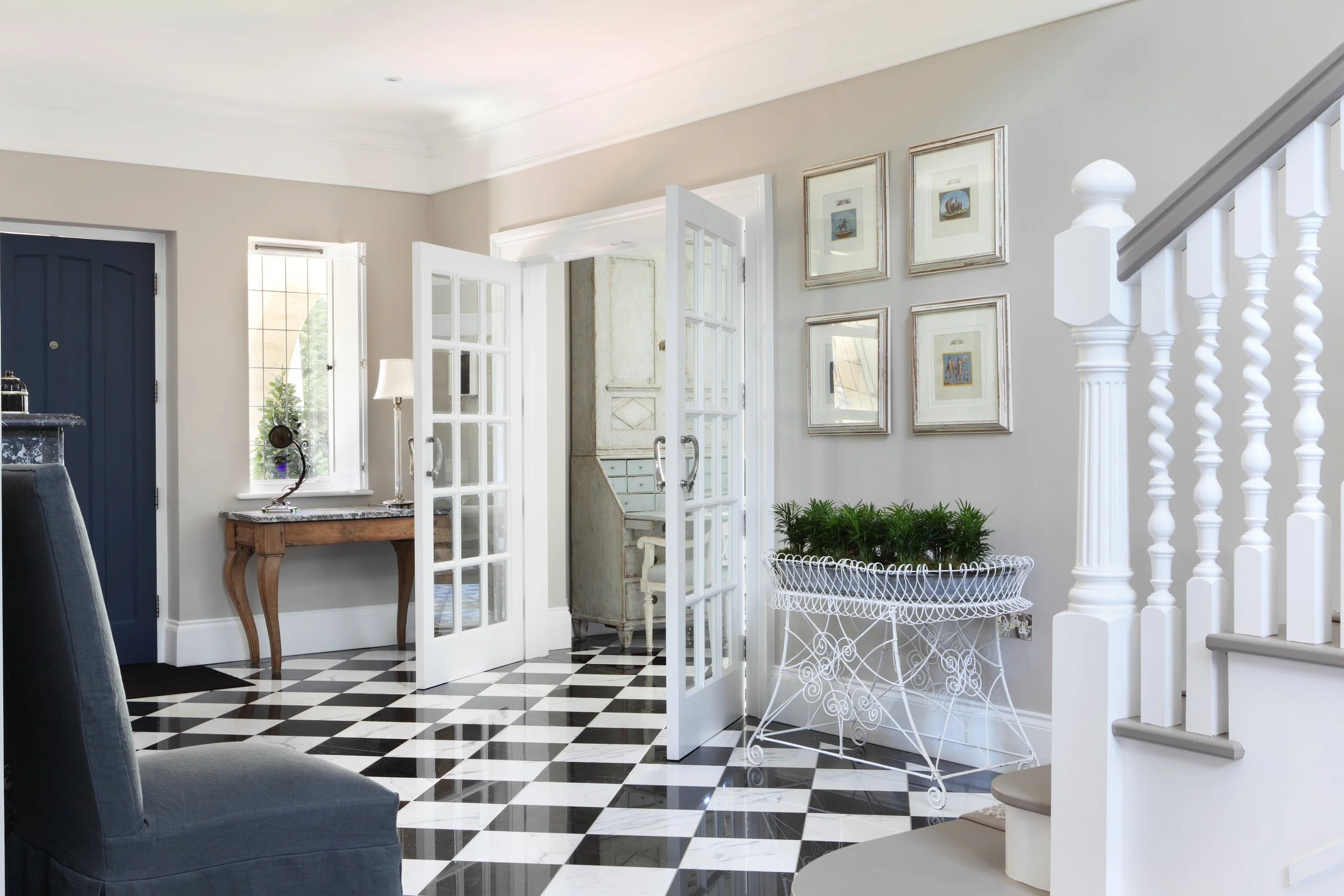 This is from our project in Beaconsfield. Click here to see the entire project.