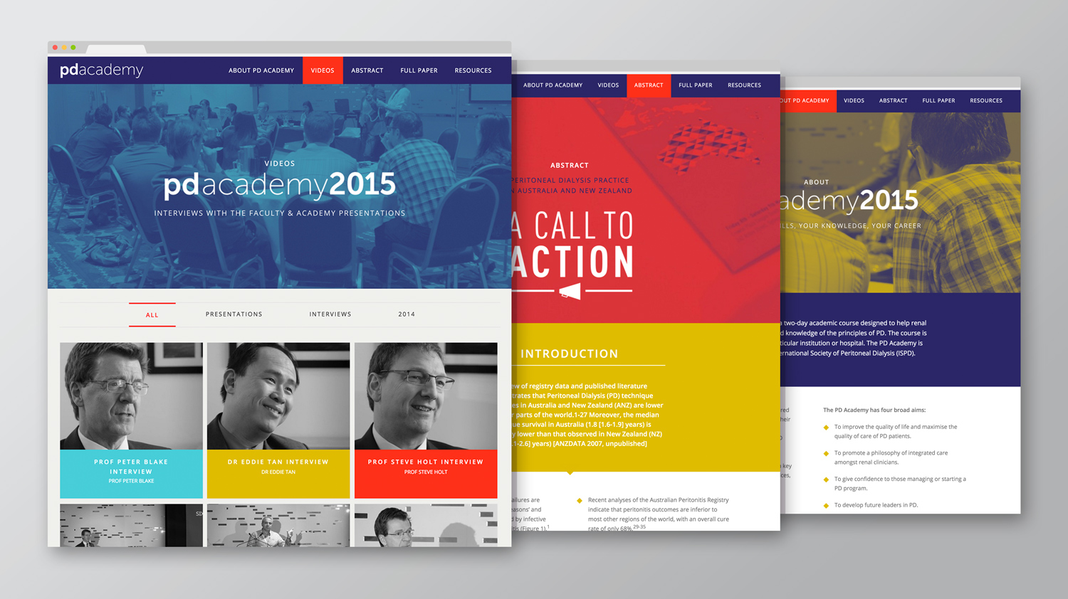 PD Academy Post-Conference Website