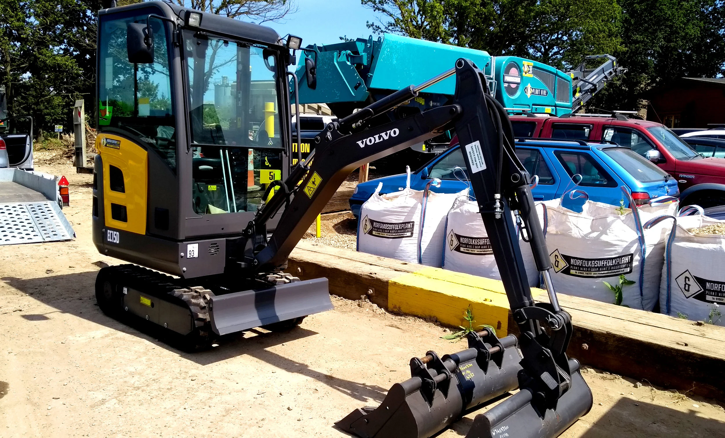 mini digger hire beccles