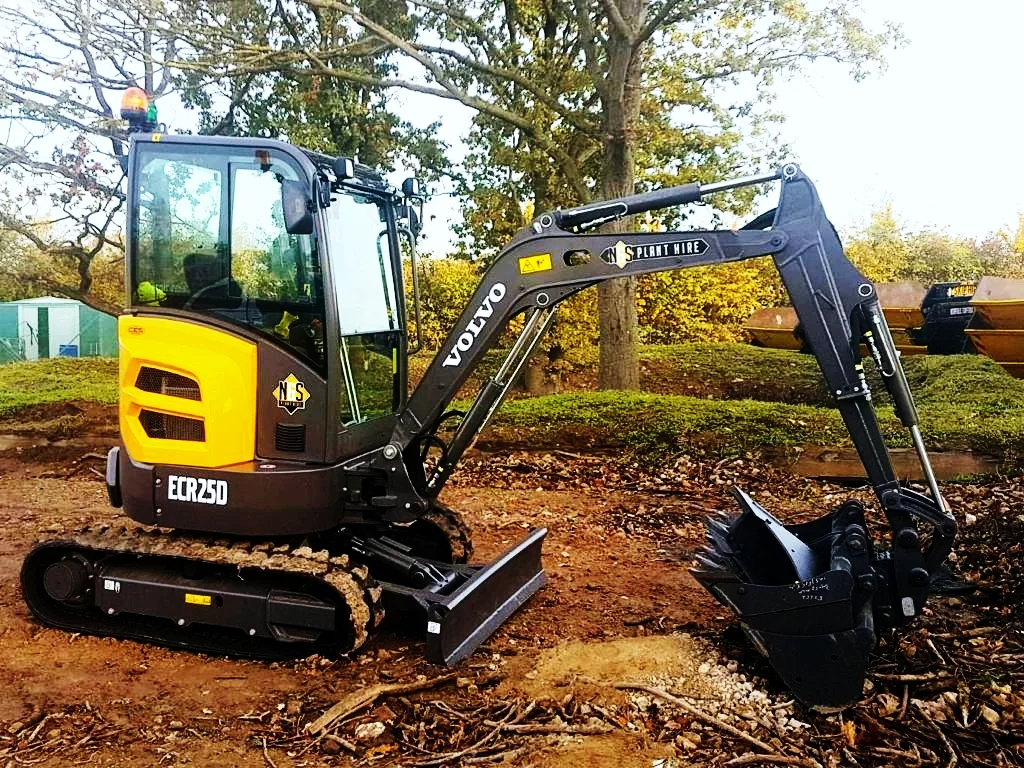 mini digger hire suffolk