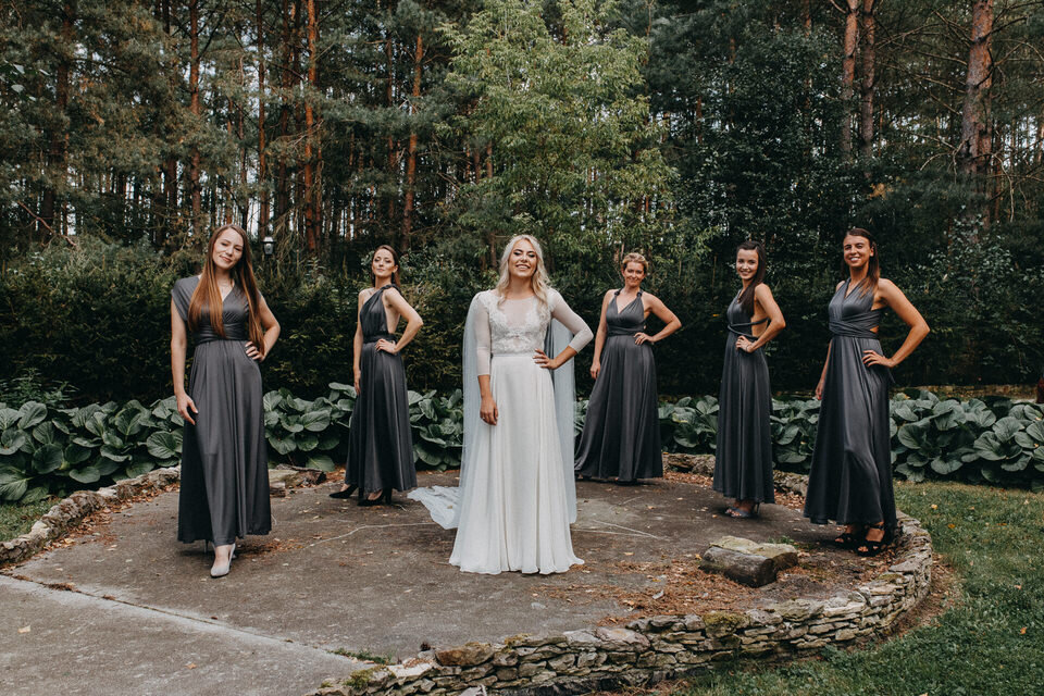 rustykalny ślub w plenerze // wesele rustykalne // pod borem // opole