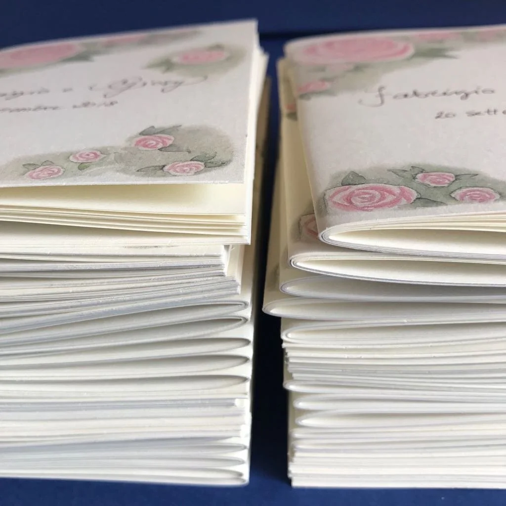 libretti per cerimonia matrimonio personalizzate