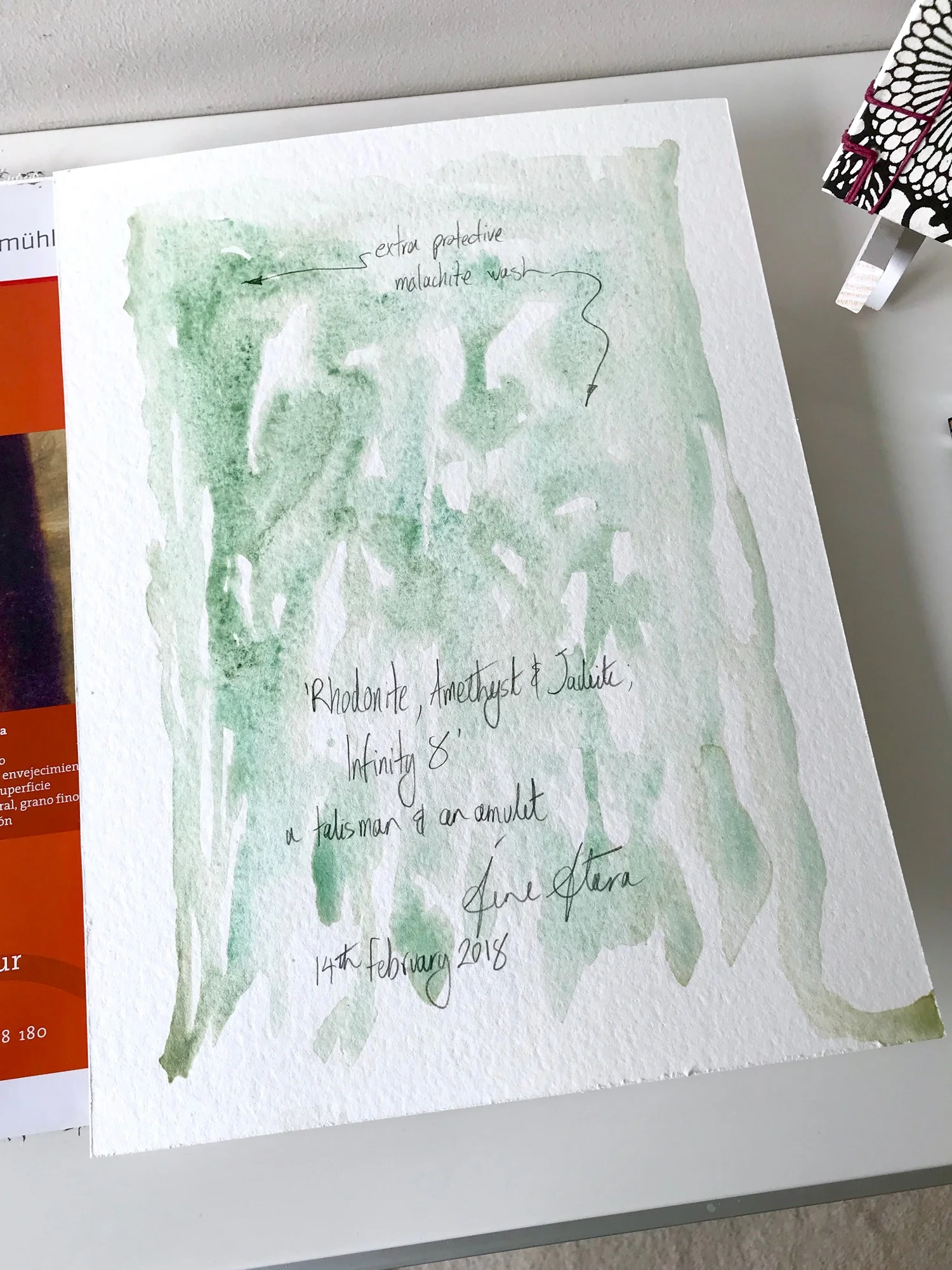 infinity 8 with malachite on the back - aine atara art.jpg